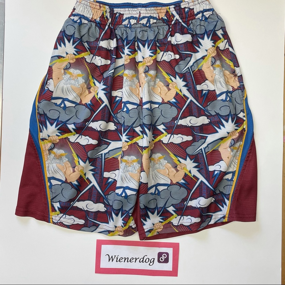 Zeus Flow Society Shorts Boys Youth Large